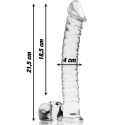 NEBULA SERIES BY IBIZA - MODÈLE 23 GODE EN VERRE BOROSILICATE
