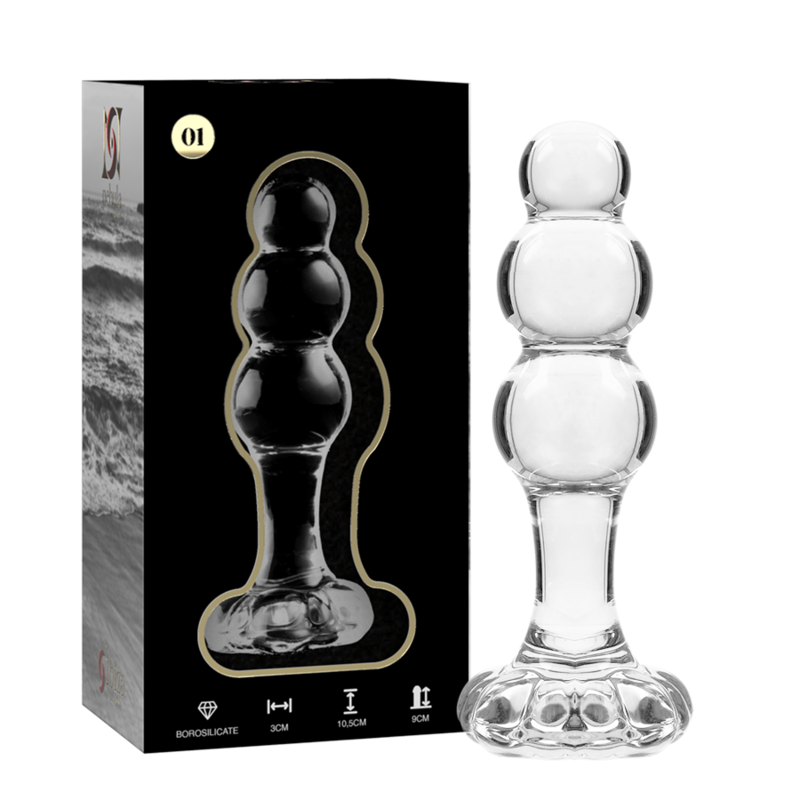 NEBULA SERIES BY IBIZA - MODÈLE 1 PLUG ANAL EN VERRE