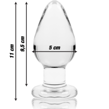 NEBULA SERIES BY IBIZA - PLUG ANAL MODÈLE 3 VERRE BOROSILICATE