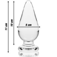 NEBULA SERIES BY IBIZA - PLUG ANAL MODÈLE 4 VERRE BOROSILICATE
