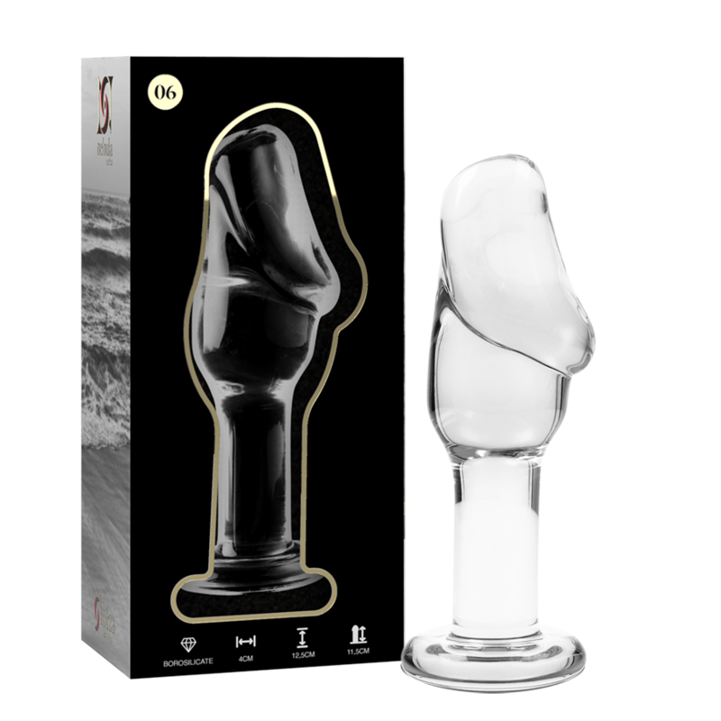 NEBULA SERIES BY IBIZA - PLUG ANAL MODÈLE 6 VERRE BOROSILICATE