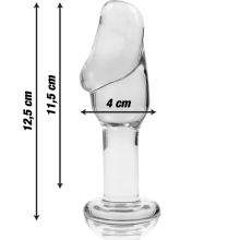 NEBULA SERIES BY IBIZA - PLUG ANAL MODÈLE 6 VERRE BOROSILICATE