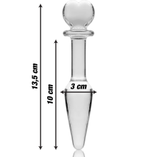 NEBULA SERIES BY IBIZA - PLUG ANAL MODÈLE 7 VERRE BOROSILICATE