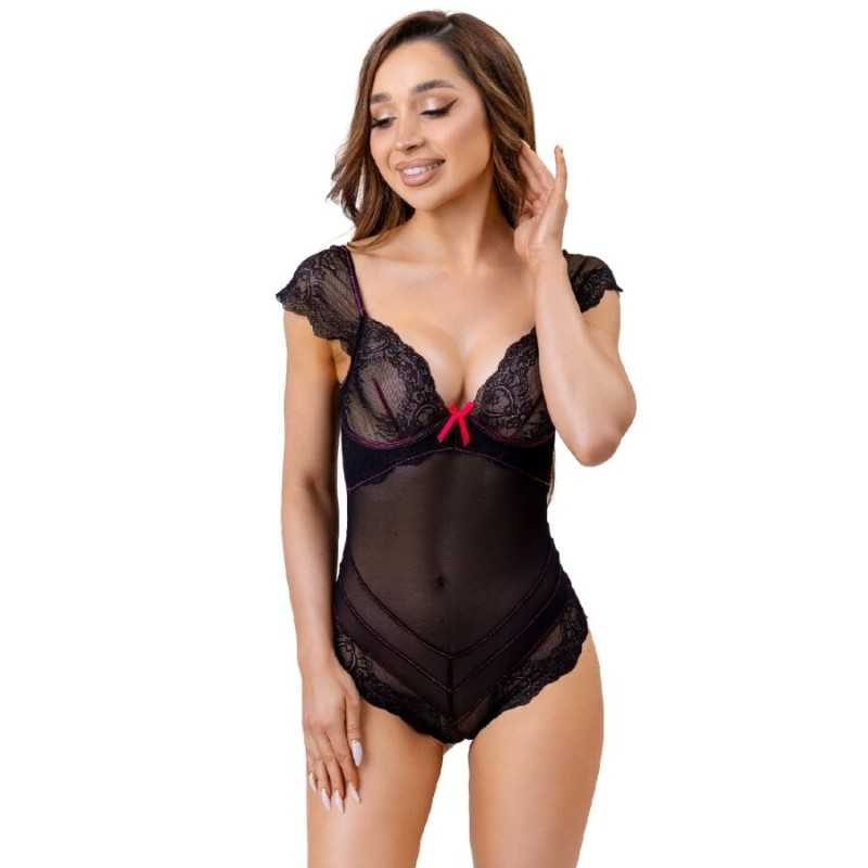 LIVCO CORSETTI FASHION - EVELYN LC 20243 BODY COM RENDA E