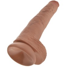 KING COCK PÉNIS RÉALISTE AVEC TESTICULES 35,6 CM