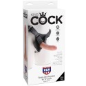 KING COCK HARNESS COM PÊNIS REALISTA 15,20 CM