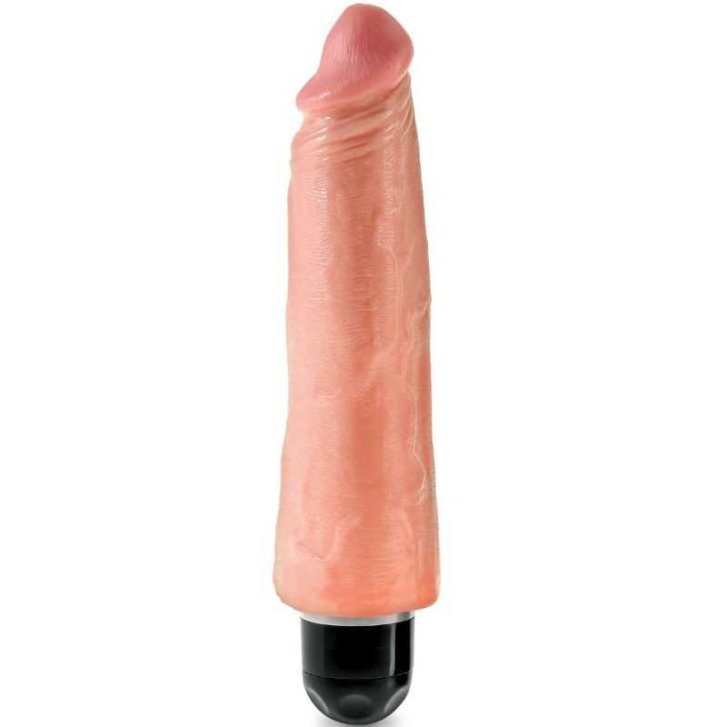 KING COCK - VIBRATEUR RÉALISTE ET RIGIDE 20,3 CM NATUREL