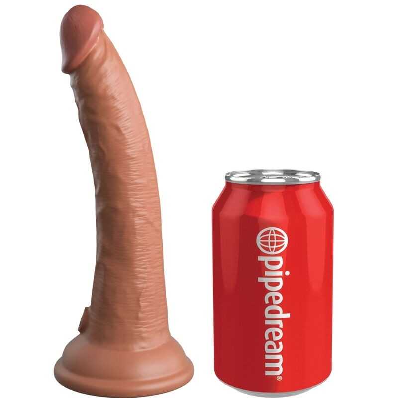 KING COCK - ELITE DILDO DE SILICONE REALÍSTICO 17.8 CM CARAMELO KING COCK - ELITE DILDO DE SILICONE REALÍSTICO 17.8 CM CARAMELO