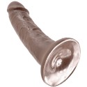 KING COCK 6" BRAUNER PENIS 15,2 CM