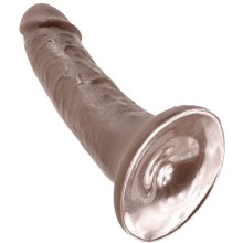 KING COCK 6" BRAUNER PENIS 15,2 CM