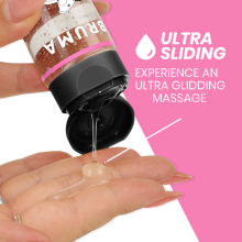 BRUMA - PREMIUM-MASSAGEÖL MIT WÄRMEEFFEKT, GUM-GESCHMACK 3 IN 1