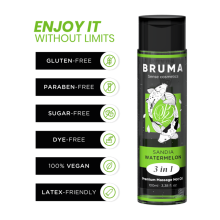 BRUMA - ÓLEO DE MASSAGEM PREMIUM EFEITO CALOR SABOR MELANCIA 3