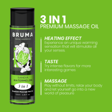 BRUMA - HUILE DE MASSAGE PREMIUM EFFET CHALEUR SAVEUR DE