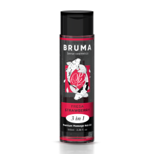 BRUMA - PREMIUM-MASSAGEÖL MIT WÄRMEEFFEKT, ERDBEERE-GESCHMACK 3