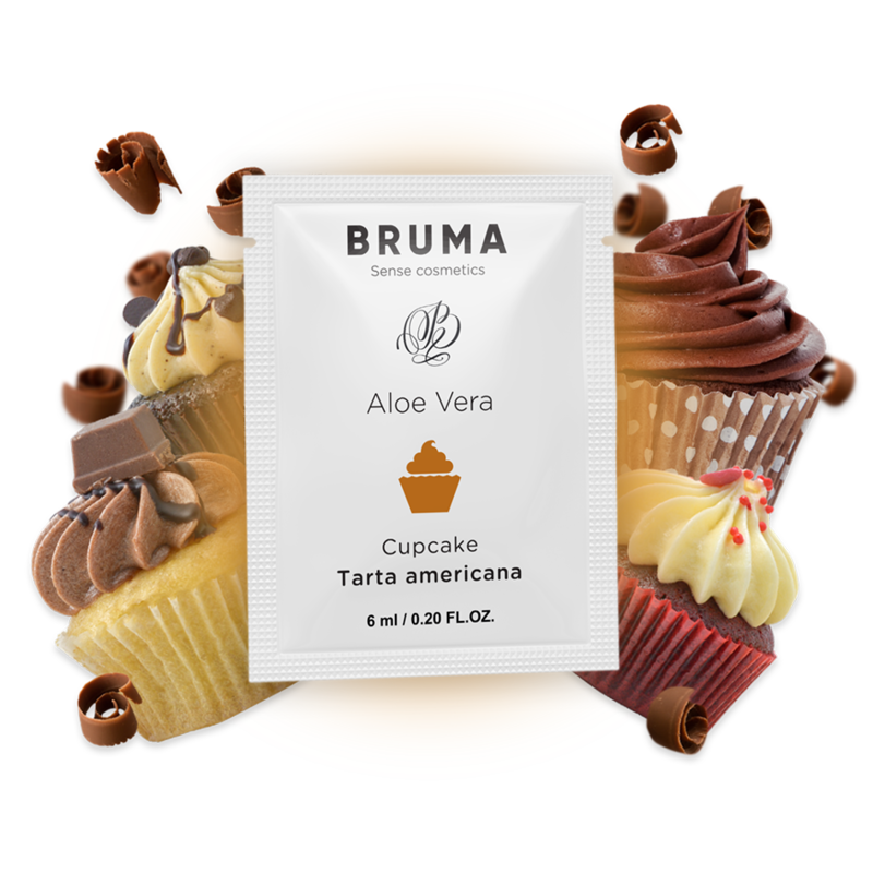 BRUMA - GEL GLISSANT À L''ALOE VERA SAVEUR CUPCAKE 6 ML BRUMA - GEL GLISSANT À L''ALOE VERA SAVEUR CUPCAKE 6 ML