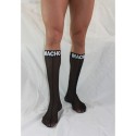 MACHO - THIN SOCKS ONE SIZE BLACK