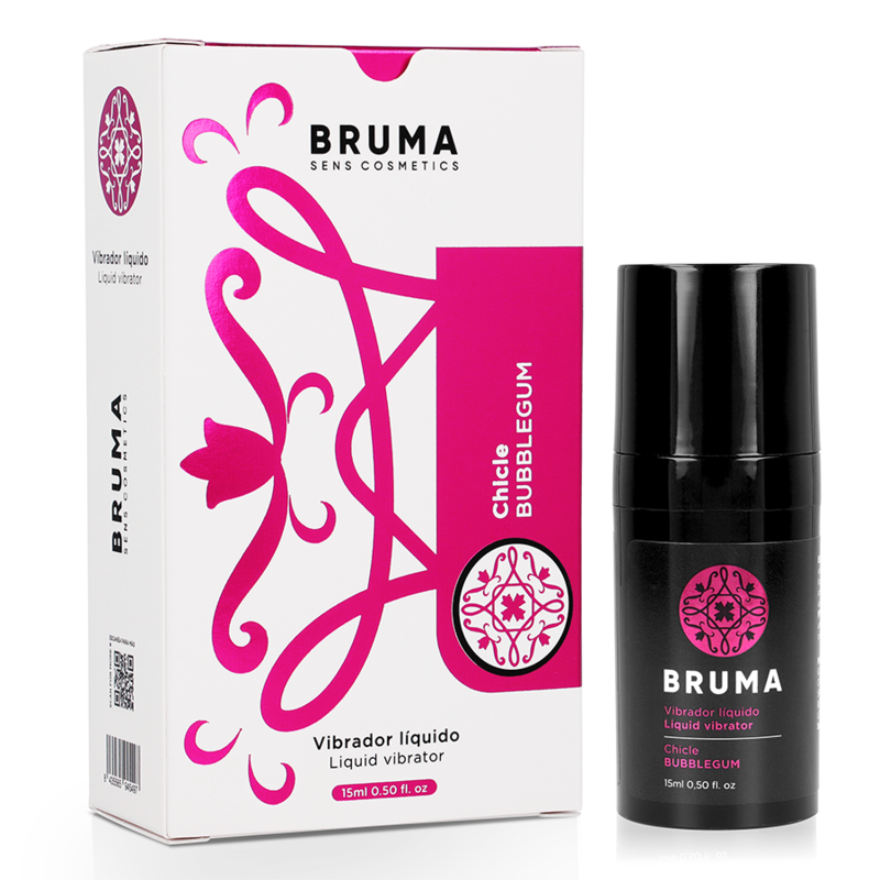 BRUMA - VIBRADOR LÍQUIDO ULTRA DESLIZANTE BUBBLEGUM 15 ML BRUMA - VIBRADOR LÍQUIDO ULTRA DESLIZANTE BUBBLEGUM 15 ML