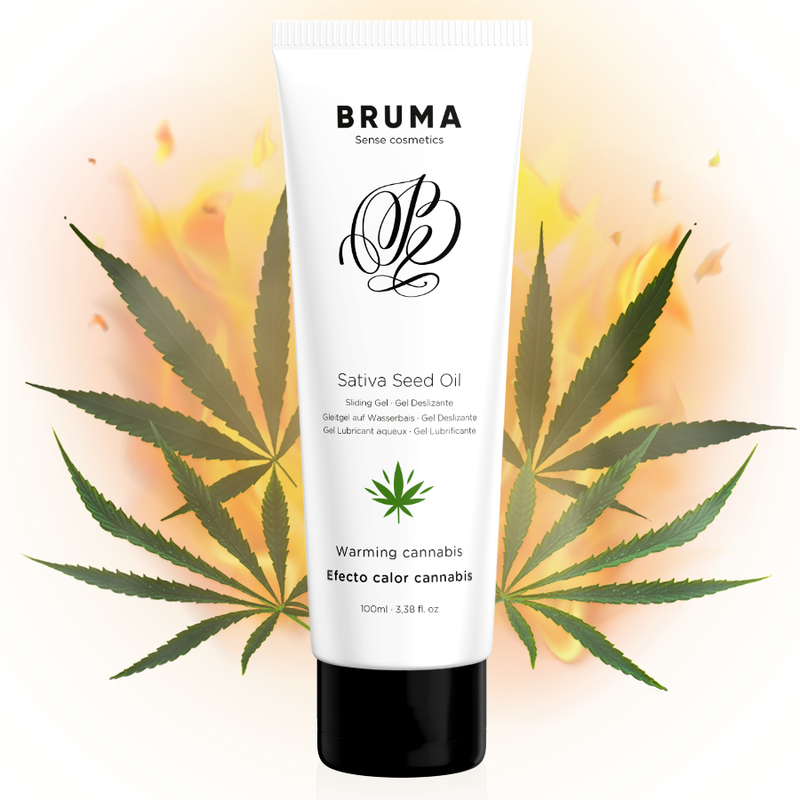 BRUMA - HUILE DE GRAINES DE SATIVA GEL GLISSANT RÉCHAUFFANT BRUMA - HUILE DE GRAINES DE SATIVA GEL GLISSANT RÉCHAUFFANT