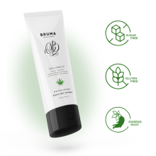 BRUMA - HUILE DE GRAINES DE SATIVA GEL GLISSANT RÉCHAUFFANT