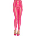 LEG AVENUE - TRÄGERLOSE UND NAHTLOSE BLICKDICHTE STRÜMPFE NEON