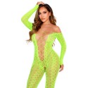 LEG AVENUE - BODYSTOCKING MIT OHNE SCHRITT EXOTIC SNAKE LACE
