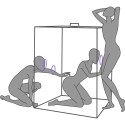 SECRET DOME - KINK CLUB CABIN SCANDALE PURPLE