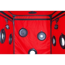 SECRET DOME - KINK CLUB CABIN SCANDALE NOIR ET ROUGE