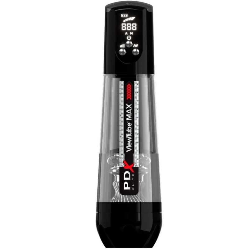 PDX ELITE - VIEWTUBE MAX VIEW MASTURNADOR AUTOMÁTICO COM SUCÇÃO