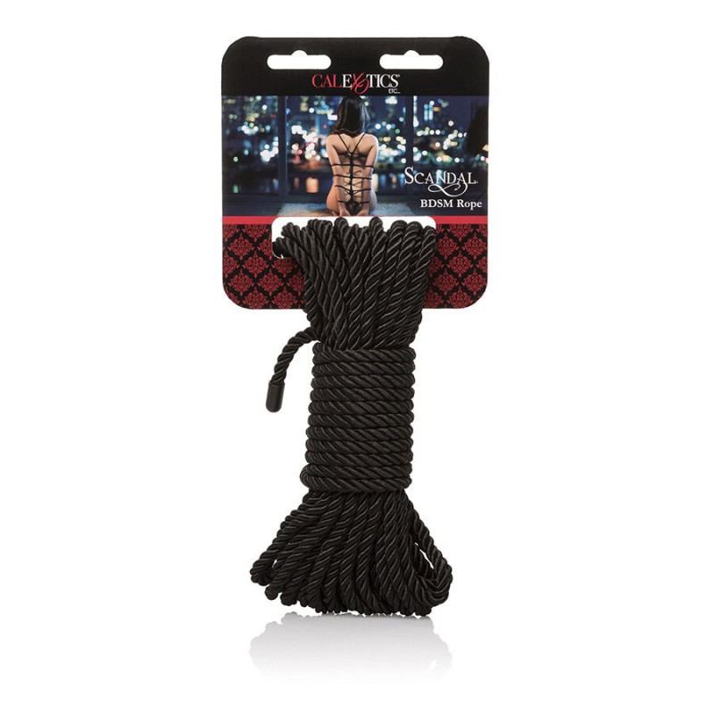CALEXOTICS - SCANDAL BDSM NOIRE SCANDALE 10 M CALEXOTICS - SCANDAL BDSM NOIRE SCANDALE 10 M