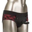 CALEXOTICS - CONJUNTO DE CALCINHAS SCANDAL SEM FUNDO COM DILDO