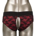CALEXOTICS - CONJUNTO DE CALCINHAS SCANDAL SEM FUNDO COM DILDO