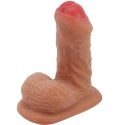 PRETTY LOVE - WARNELL DILDO ULTRA REALISTA E ELÁSTICO 9,5 CM MULATO