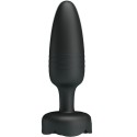PRETTY LOVE - TARION PLUG ANALE CON LUCE LED NERO 12,5 CM