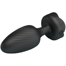 PRETTY LOVE - VARIAN PLUG ANALE CON LUCE LED NERO 10,8 CM