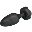 PRETTY LOVE - OSBORN PLUG ANALE CON LUCE LED NERO 9,8 CM