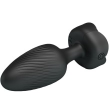 PRETTY LOVE - OSBORN PLUG ANALE CON LUCE LED NERO 9,8 CM