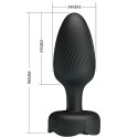 PRETTY LOVE - OSBORN PLUG ANALE CON LUCE LED NERO 9,8 CM
