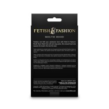 NS NOVELTIES - FETISH FASHION BOCA CAPUZ NYLON PRETO