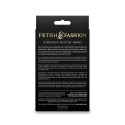 NS NOVELTIES - FETISH FASHION CLOSED ZIPPERED MOUTH HOOD NYLON BLACK