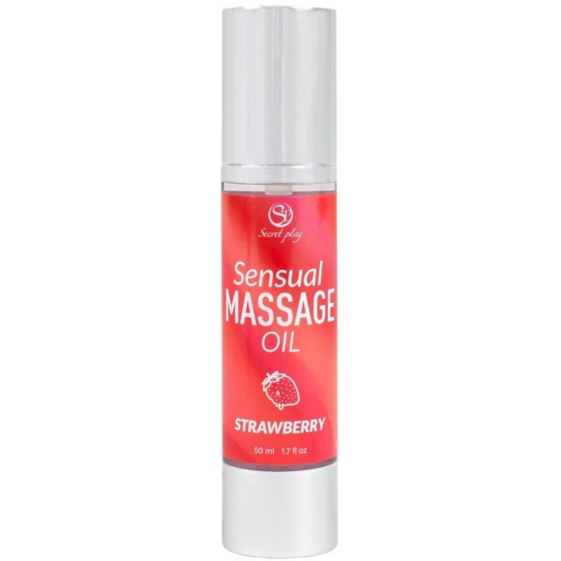SECRETPLAY - STRAWBERRY MASSAGE OIL
