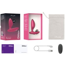 WE-VIBE - DITTO+ VIBRADOR ANAL PLUG PRETO