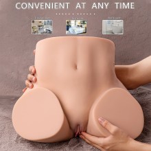 XISE - ETHEL THRUSTING REALISTIC VAGINA MASTURBATOR WITH MULTI-POSITION VIBRATION