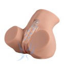 XISE - DANAE THRUSTING MASTUBADOR DE VAGINA REALISTA COM VIBRAÇÃO MULTI-POSIÇÕES