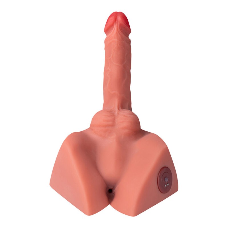 XISE - MICHAEL DILDO REALISTA E MASTURBADOR DE ÂNUS COM IMPULSIONAMENTO 15 CM