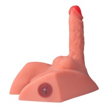 XISE - MICHAEL REALISTIC DILDO AND ANUS MASTURBATOR WITH THRUSTING 15 CM