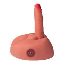 XISE - HONEY REALISTIC DILDO MASTURBATOR WITH VIBRATION 25 CM