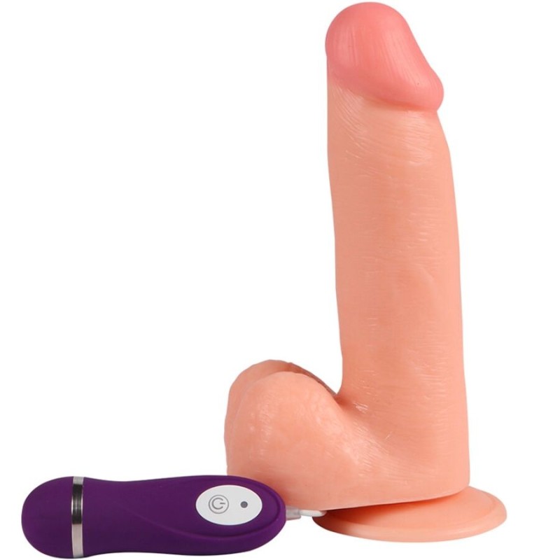 SHEQU - PHANTOM DILDO VIBRANT AVEC TÉLÉCOMMANDE 20 CM