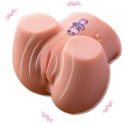 XISE - CONNIE BACK MASTURBADOR VAGINA E ÂNUS REALISTA MULTIPOSIÇÕES COM VIBRAÇÃO