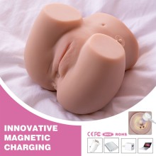 XISE - CONNIE BACK MASTURBADOR VAGINA E ÂNUS REALISTA MULTIPOSIÇÕES COM VIBRAÇÃO