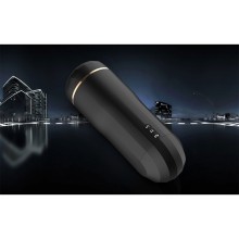 SHEQU - MASTURBADOR SNOW VAGINA COM VIBRAÇÃO E ONDAS ESTIMULANTES